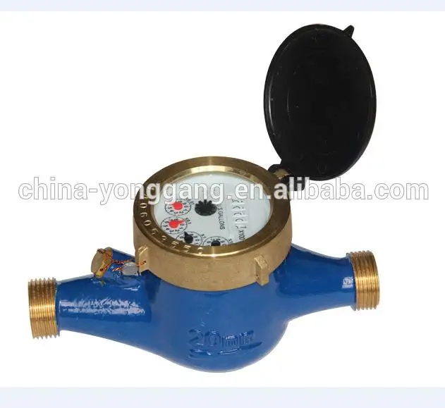 
Gallon water meter 