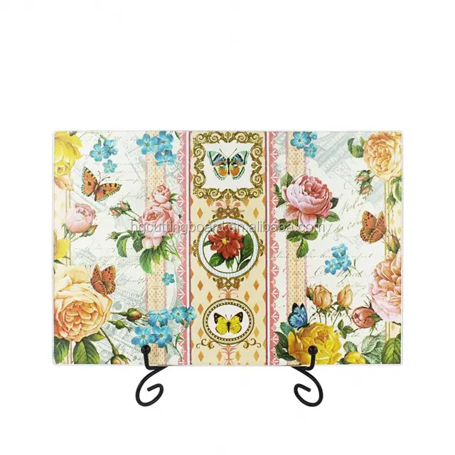 Hot functional boards high quality promotion glass cutting board