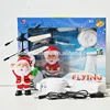 Christmas gift flying toys christmas santa claus induction rc toys with speed up remote controller
