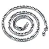 Creative fashion coarse mine men's steel single chain