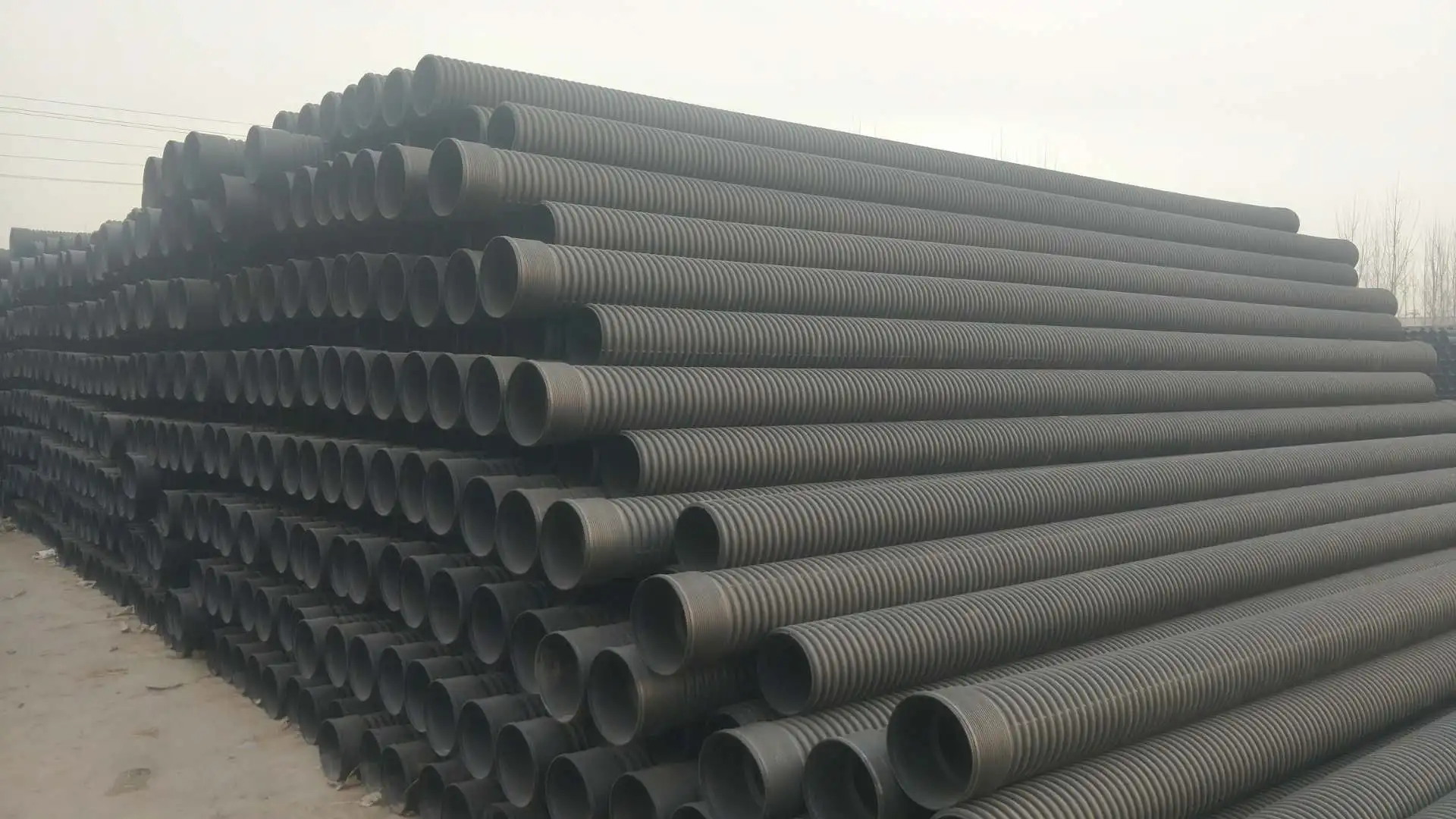 18 Inch Hdpe Culvert Pipe Hdpe Double Wall Corrugated Plastic Pipe Used Concrete Culverts For