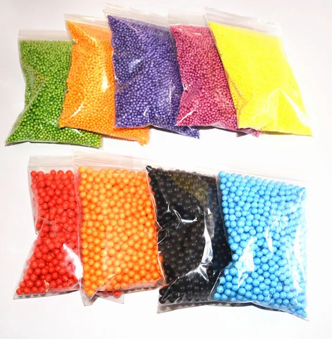 
Crystal Slime Making Kit With Fishbowl Beads Glitter Fruits Slices For Clay DIY Foam Beads Craft Toys 