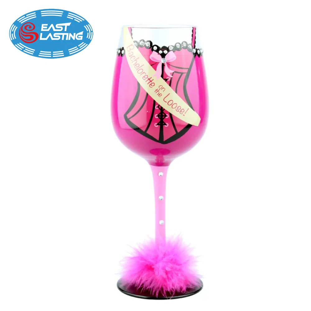 bride wine glass