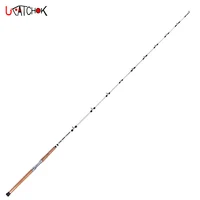 

7'6" Catfish Rod White Casting Single Section MH Power Cork Handle Stainless Steel Guides/Reelseat Fishing Rod