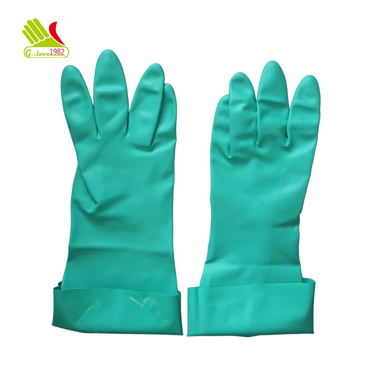 13" En3743 Jkl Long Insulated Solvent Resistant Nitrile Gloves Buy