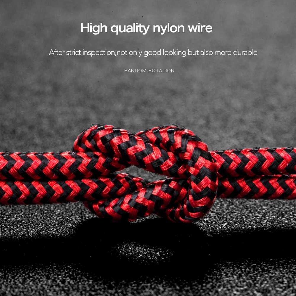 CASEME 1M Custom Logo Magnetic Android Type C Micro USB Charging Cable For iPhone Charger Cable Wire - ANKUX.COM