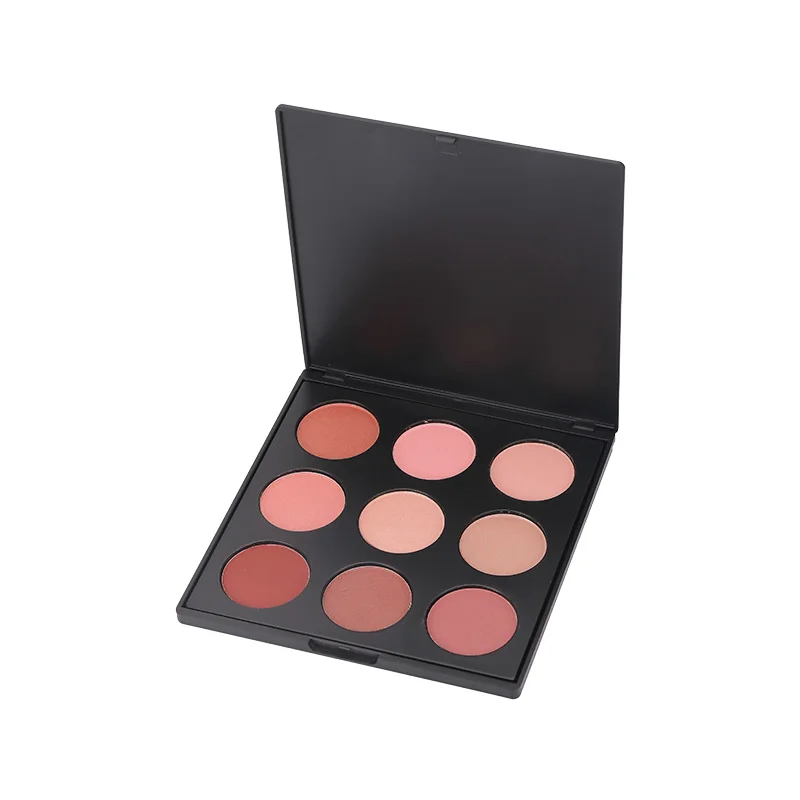 

Wholesale makeup set 9 color 9n 9b private label blusher palettes