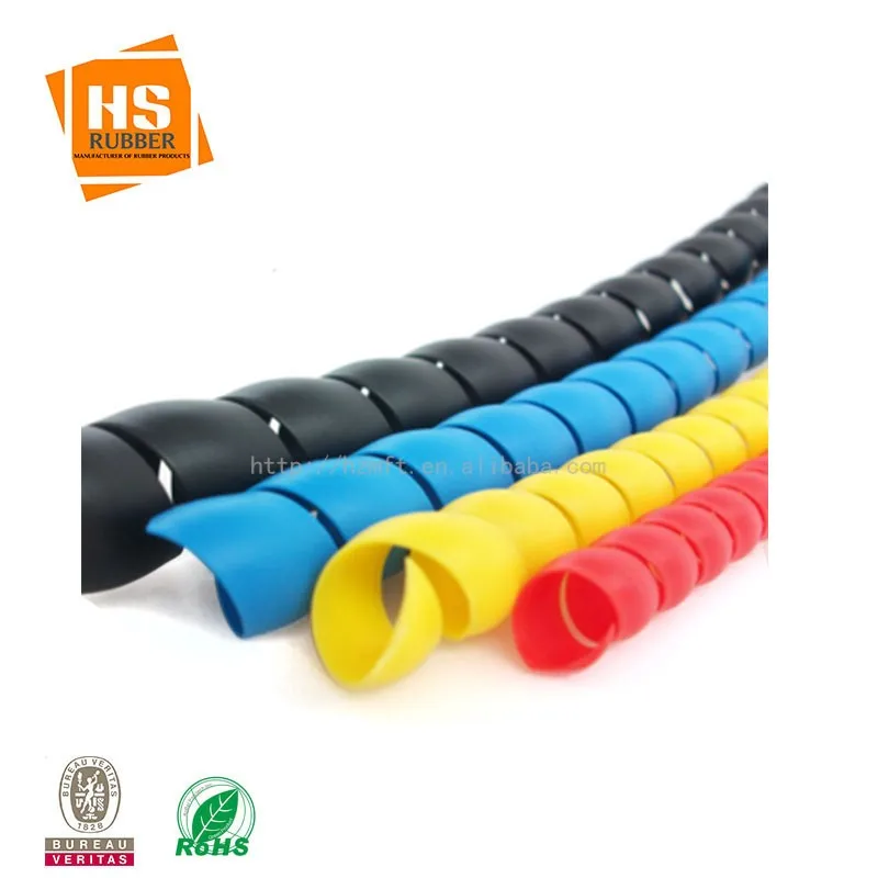Pe Heat Resistant Spiral Guard Wrap For Protector Cable Buy Spiral