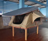 

Attractive New Arrival 4 Person HardShell Roof Top Tent With Rack