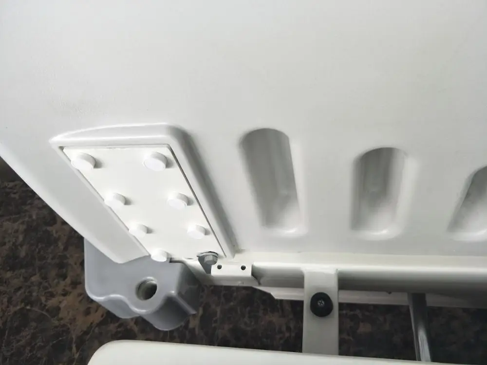 Electric ABS plastic hospital bed with 3 function