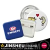 Custom advertising tin badge campaign pinback button
