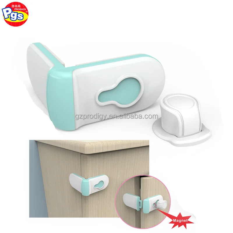 2018 New Design Magnet Child Safety Cabinet Door Locks Door Latches