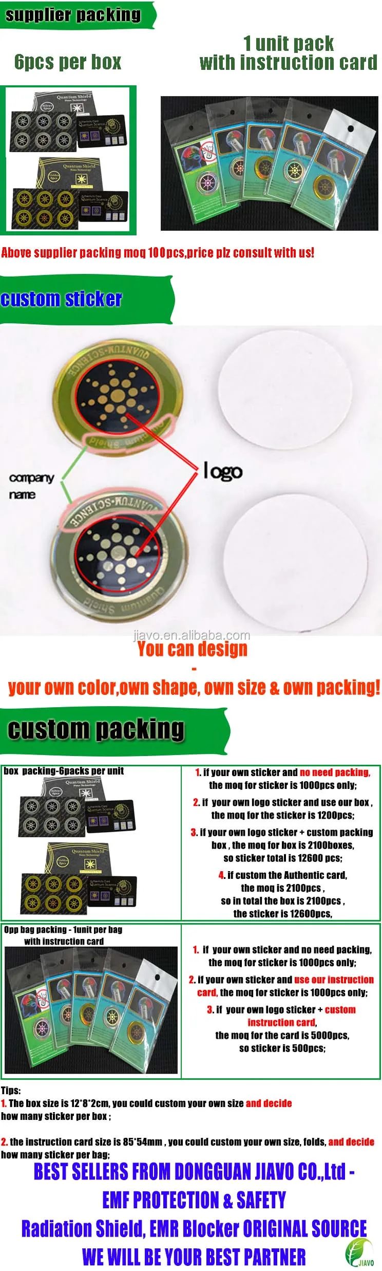 Epoxy Resin Surface Anti Radiation Cell Phone EMF Protection Sticker For Pregnant Woman.jpg