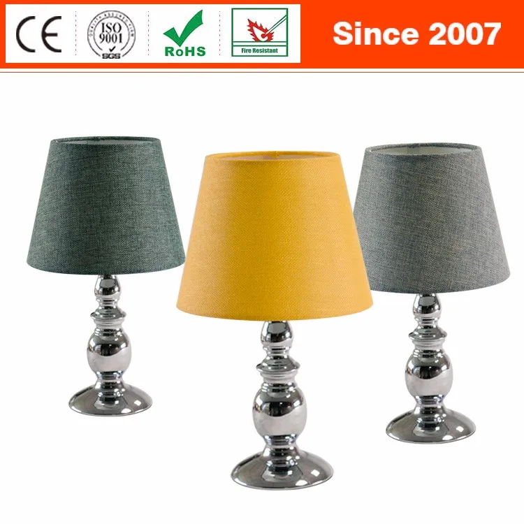 
Factory wholesale fashion home decorative bedside metal table lamp 