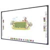 Big size 96" digital classroom touch writing interactive electric projector screen