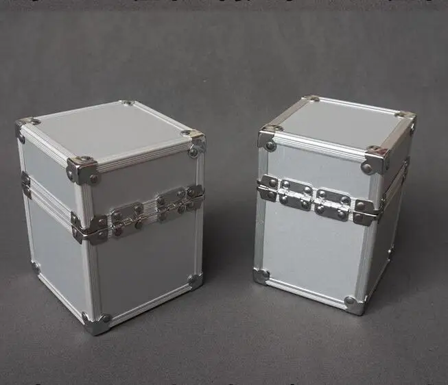 
Mini Tool case with silver aluminum frame 