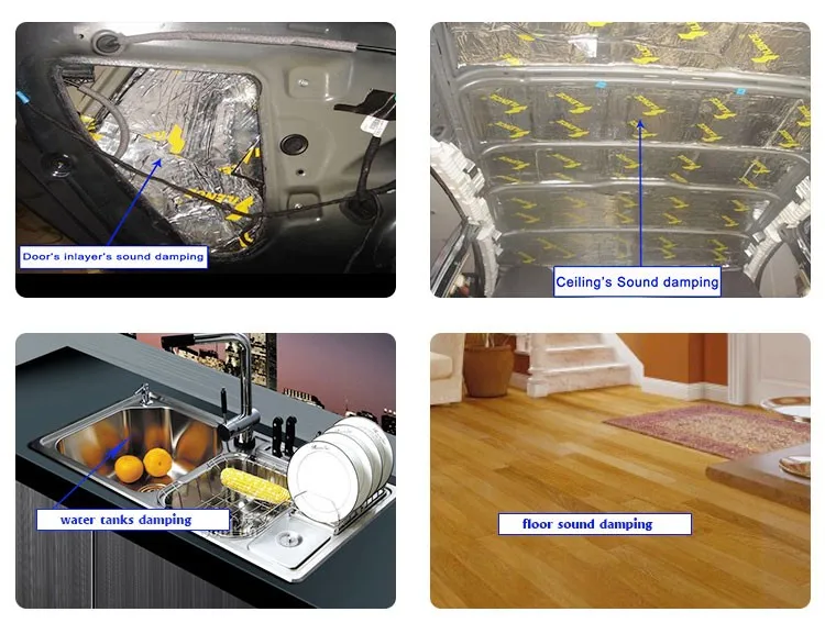 Butyl Rubber Soundproof Material For Car