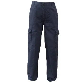 slim fit cargo pants navy blue