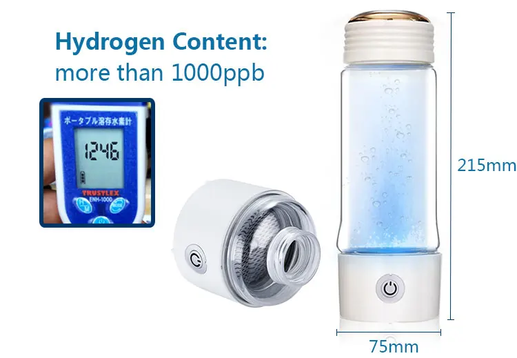 Superseptember Japanese Water Ionizer Purifier Portable Rich H2 Benefits Water Machines Hho