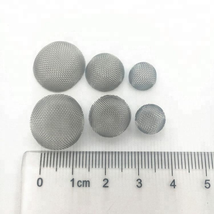 Brass Ring 15 20 Mm Cone Shaped Steel Pipe Screens Gauze Filter Mesh