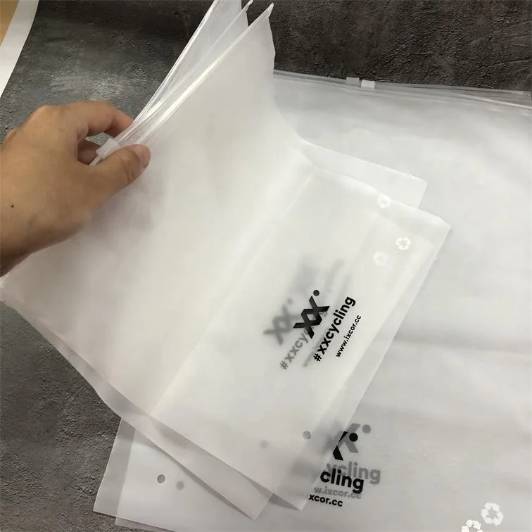 
Custom laundry garment zip package bags 