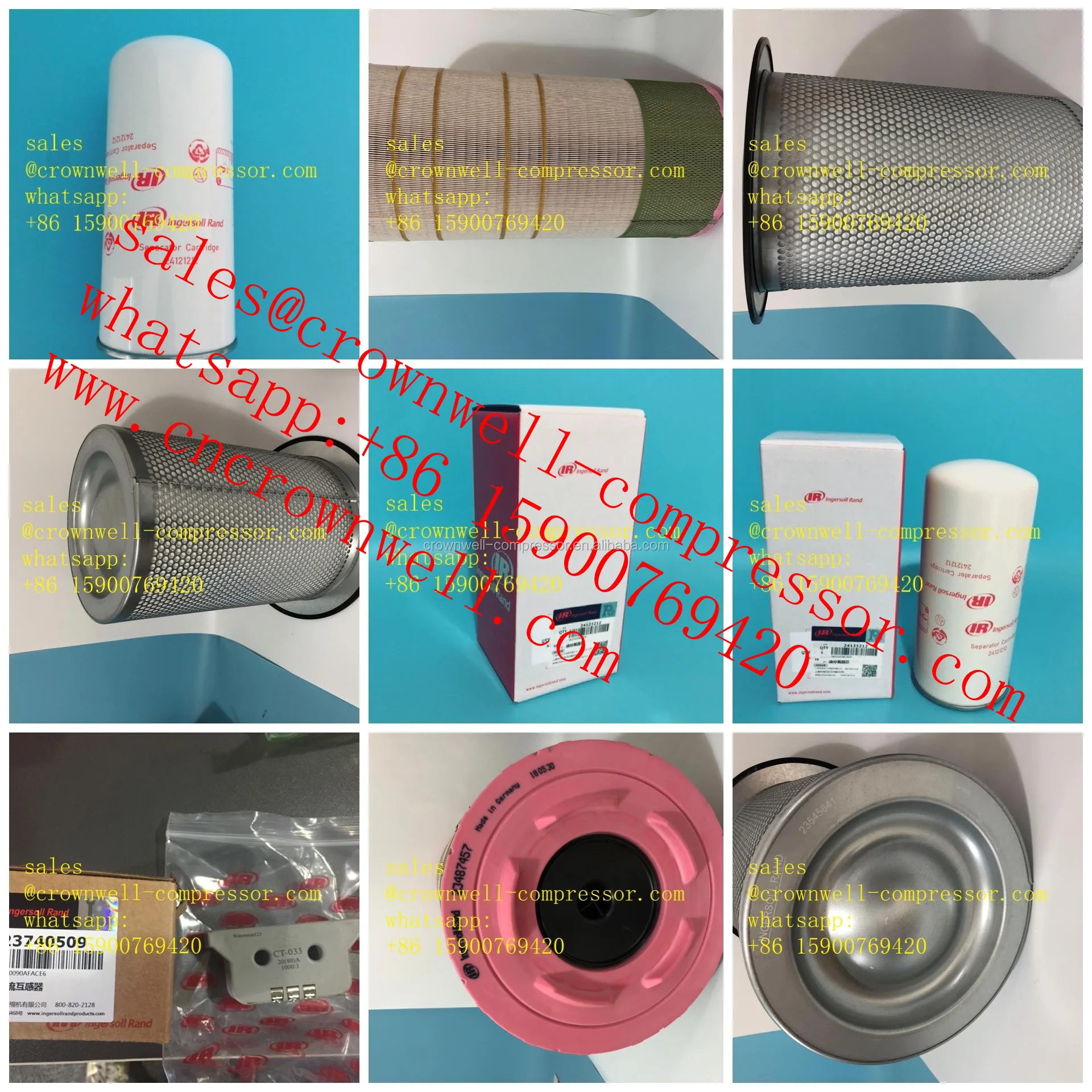 Ingersoll Rand Filter 24900342 24900433 48958201, View 23487457