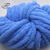 China Wholesaler 100% Chenille Yarn Velvet Yarn Super Chunky soft for Hand Knitting chunky thick yarn knitting scarf patterns