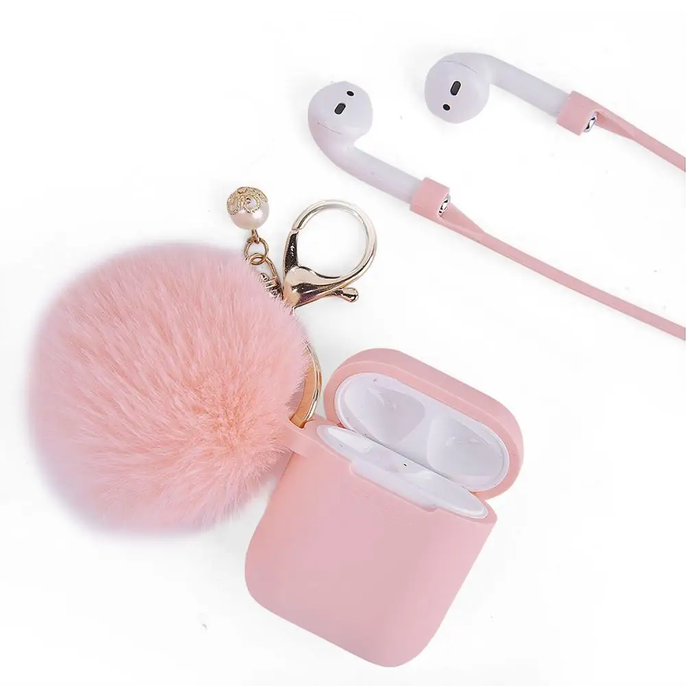 

Antilose Earphone Silicone Case For Wireless Apple Airpod Cover, Portable Silicon Case For Iphone Airpod Cover, Various colors for you choose