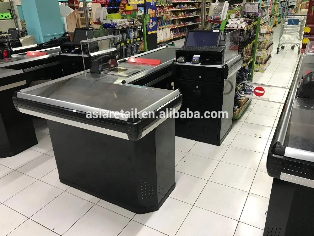 Most Popular Supermarket Checkout Cashier Register Stand Machine