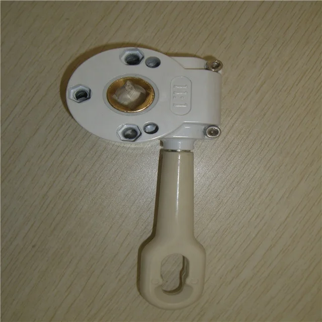 

Awning Spare Part Awning Gear Copper Core Aluminum Cover Gear Box, White