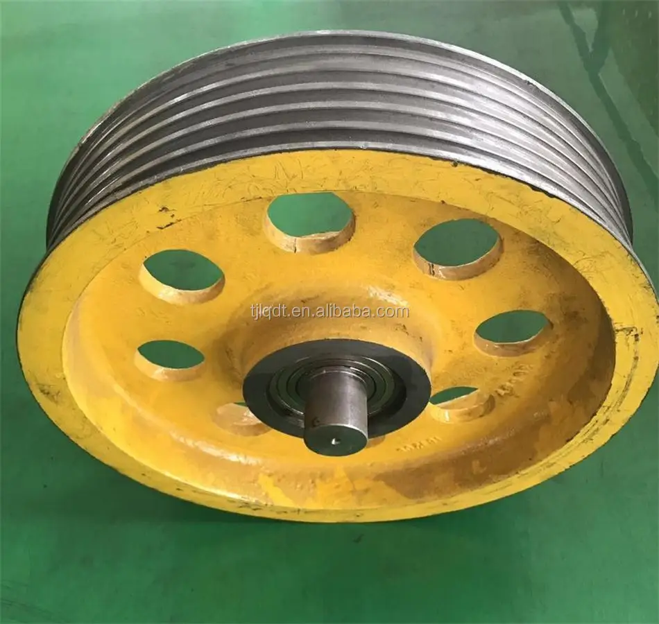 high quality elevator wheel guide pulley for elevator parts