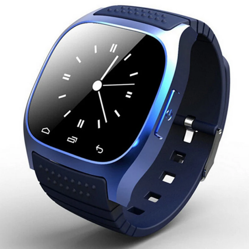 

fashionable cheapest smart watch with TFT touch screen, Black/white/blue