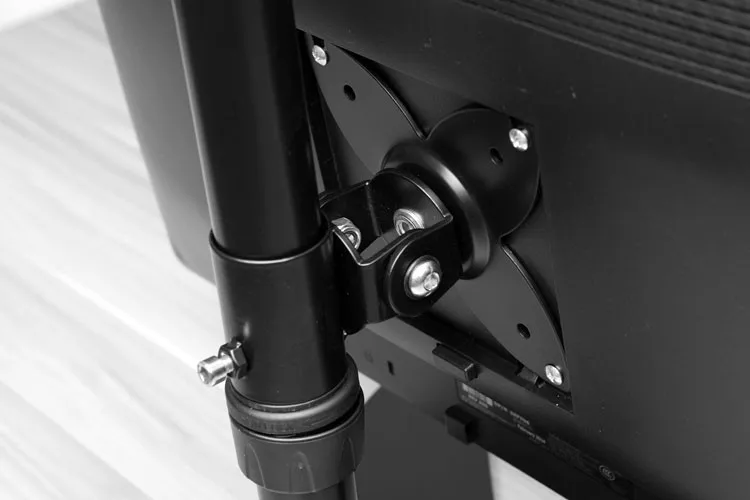 Dual Adjustable Computer Case Monitor Mount Vesa Mount Pc Case (bewiser