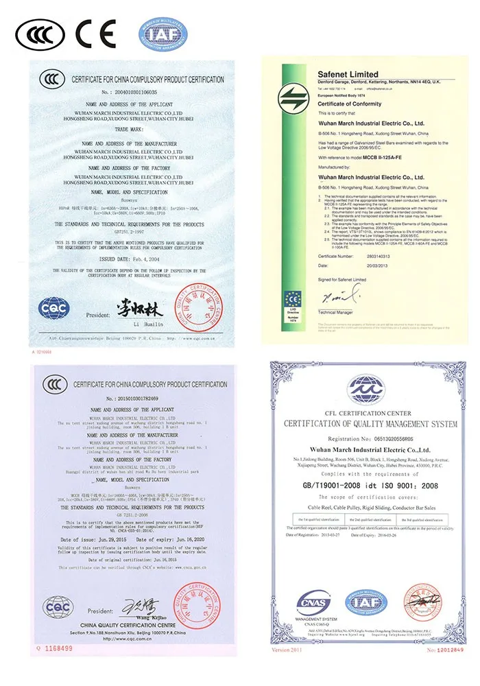 March 680A-2900A low price Aluminum copperhead busbar for crane