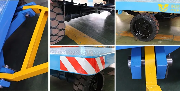 3 ton no-powered plant transfer trailer for outdoor material transport