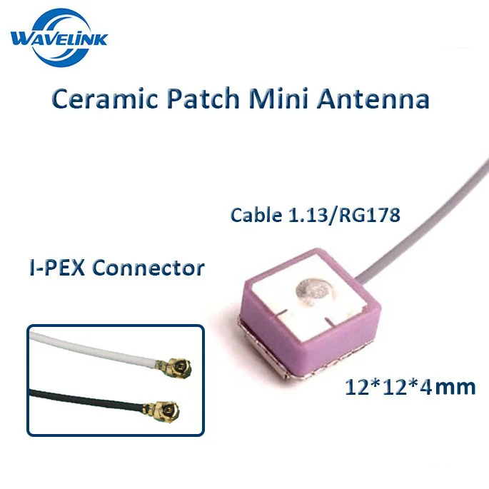 25*25*4mm 28dbi Internal Gps Antenna With Sma Fakra Mmcx Ipex Connector