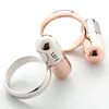 High quality fashion stainless steel functional jewelry Pill Capsule ring steel ring for sale