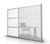 The mobile aluminium panel office partition