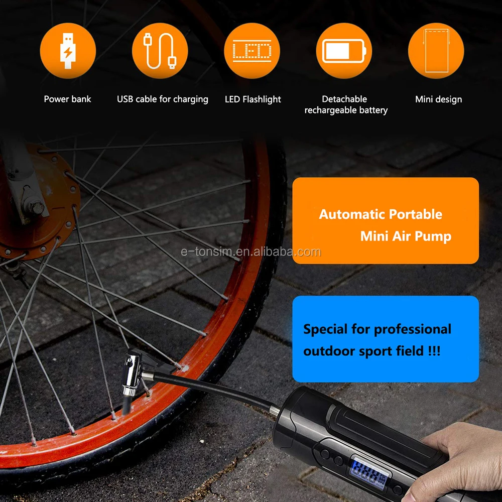 rechargeable bike pump