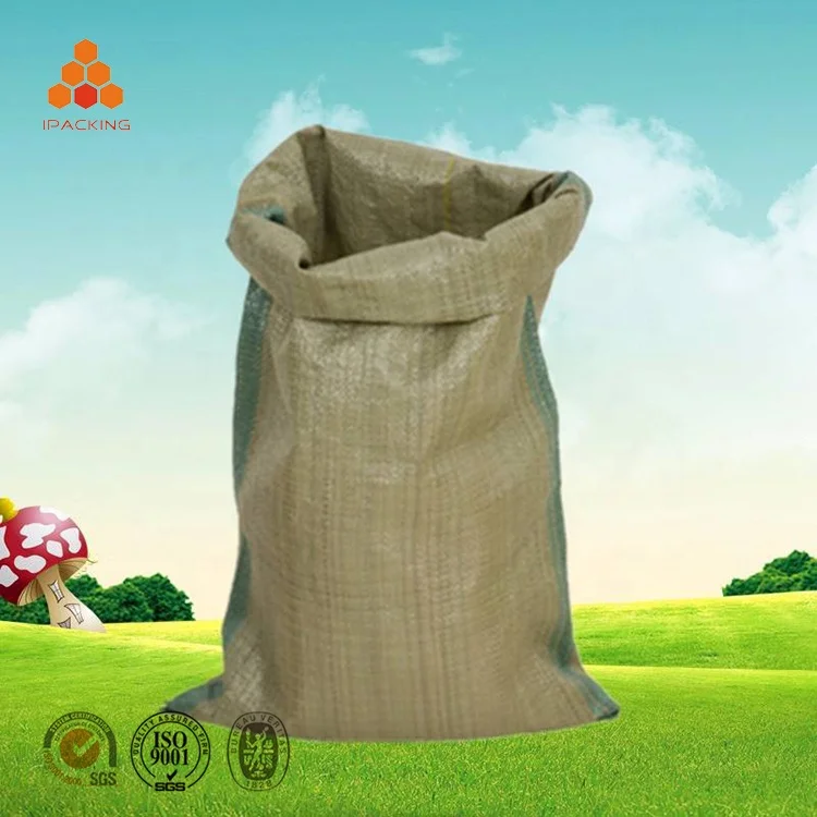 
50 kg recycled industrial african low cost sand rubbish cement pp bag woven for building rubbish 