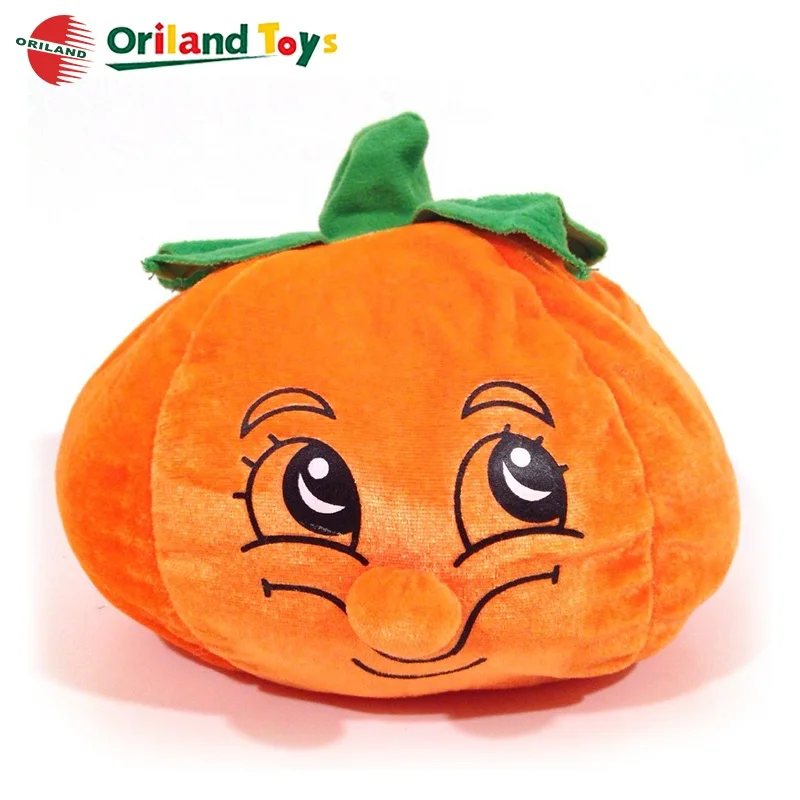 stuffed pumpkin toy