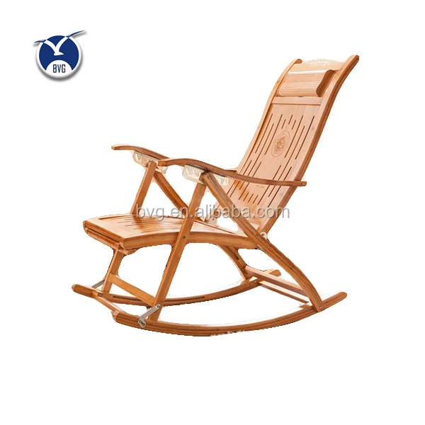
Traditional Bamboo Rocking Cheap Design Relax Economic Price Folding Chairs 