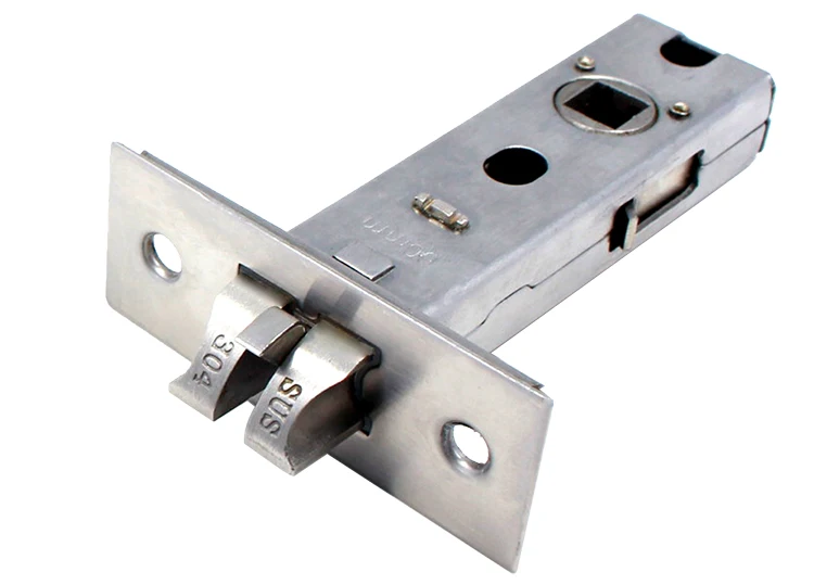 50mm 60mm Stainless Steel Deadbolt Lock Spring Latch Bolt Double Side