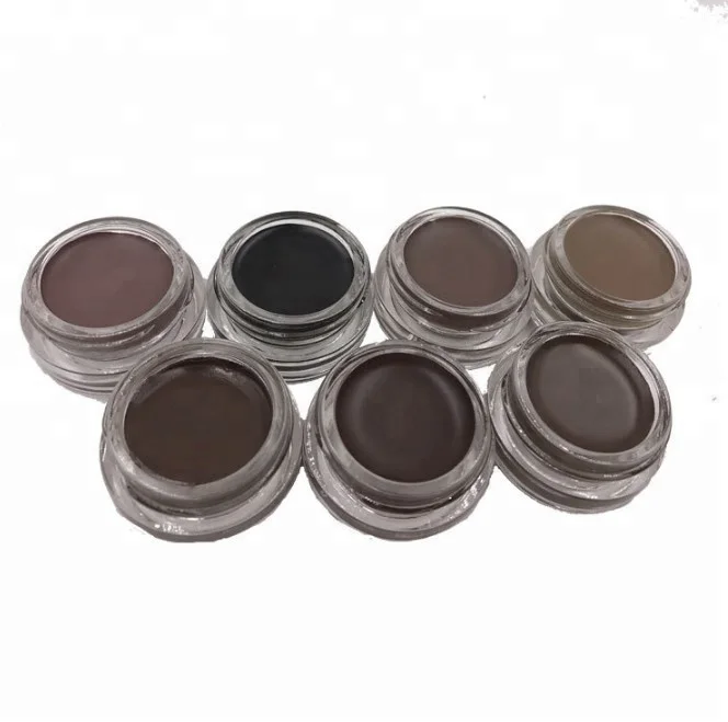 

Long Lasting Pigment Makeup Cream Eyebrow Pomade No Logo Private Label Waterproof Eye Brow Pomade for Your Own Brand