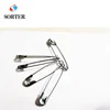 Steel alloy environmentally friendly 28mm safety pin for clothing tag and decoration