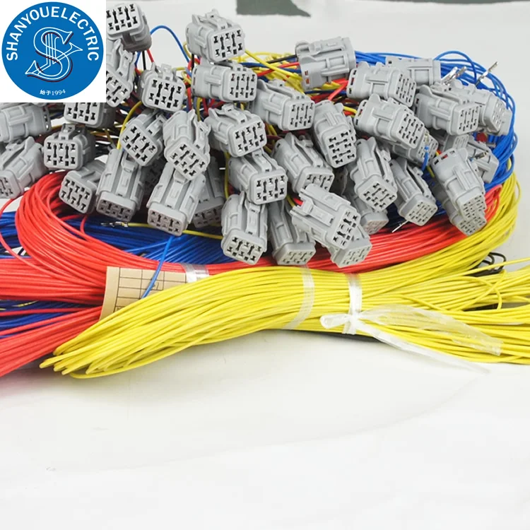 Auto Car Electrical Automotive Wire Harness With Male And Female