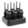 6PACK Retevis RT27 22CH FRS license-free Walkie Talkie UHF VOX Two way Radio For Shopping Mall Communication W/ six way charger