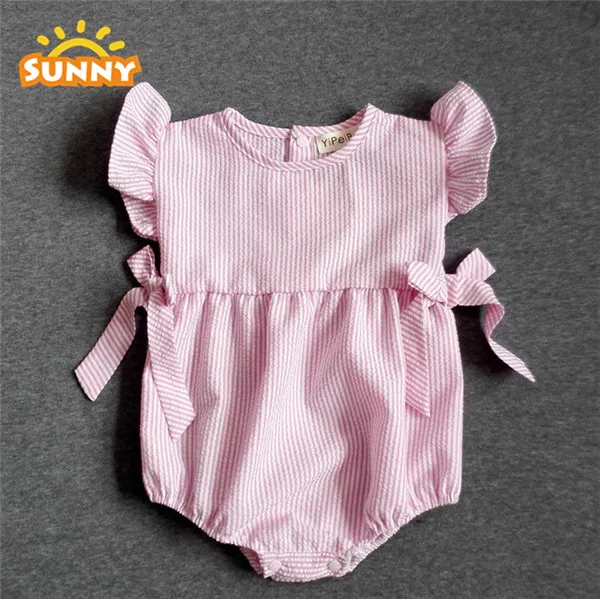 Hot Sale Factory 100% Cotton Plain Baby Bodysuit Baby romper