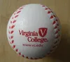 customized Logo print pu foam stress ball baseball squeeze baseball
