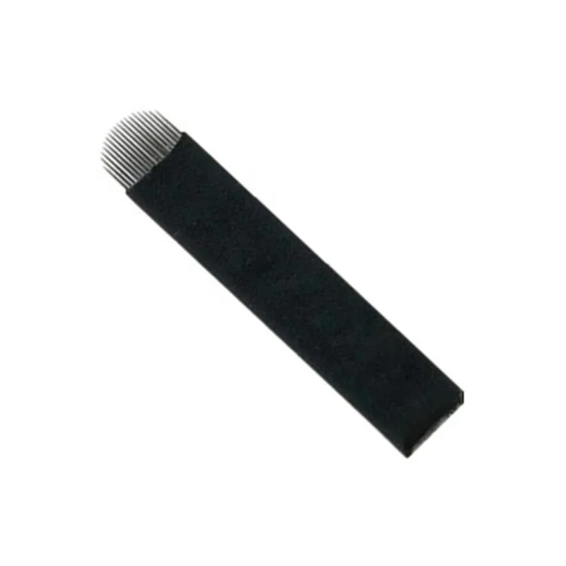 

Professional 18 pin U-blade 0.18/0.20mm Tattoo Eyebrow Needles Supplier, Black